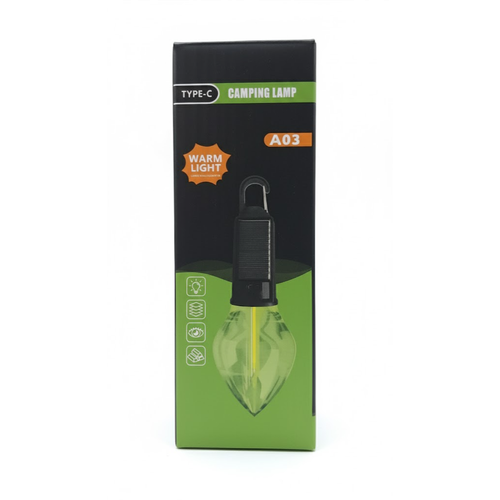 Recharagable camping light with solar -A03