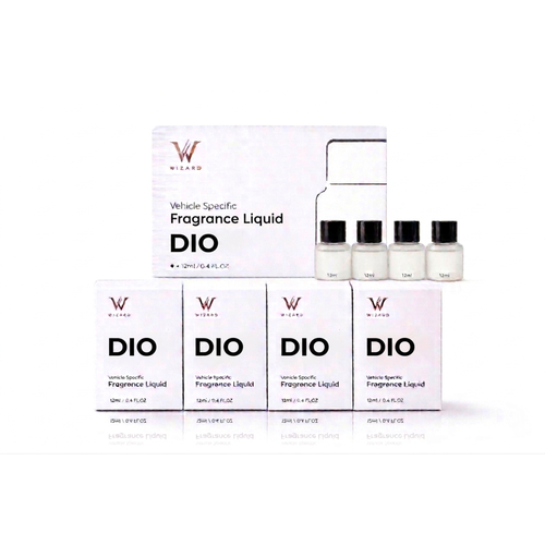WIZARD (DIO) Vehicle Specific Fragrance Oil Set - 4 Pieces 12ml