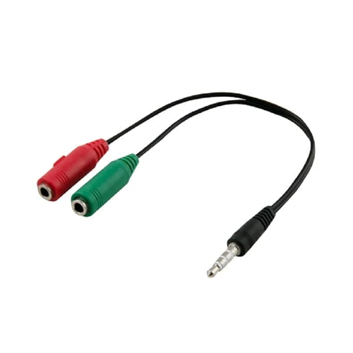 Haysenser 3.5mm Male To Mic & Headphone Splitter Cable