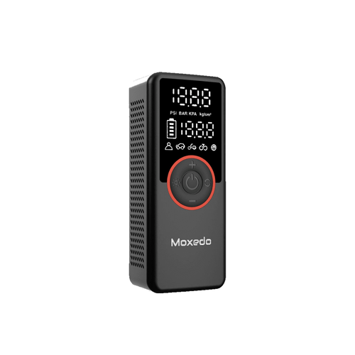 Moxedo Tirego Portable Smart Tire Inflator with 3 Multiple Nozzles 150 PSI
