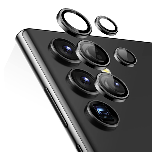 Camera Lens Protector For Samsung Galaxy S23 Ultra Black