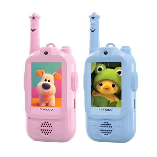 Porodo Piko Piko Rechargeable Video Walkie Talkie Set