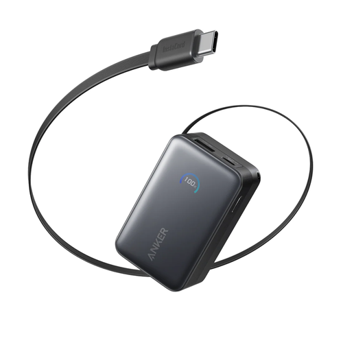 Anker Nano Power Bank 10K 45W Built-in Retractable USB-C Cable