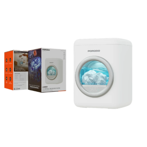 Porodo Lifestyle 1.7L Portable Mini Washing Machine with Sterilization Cleaning