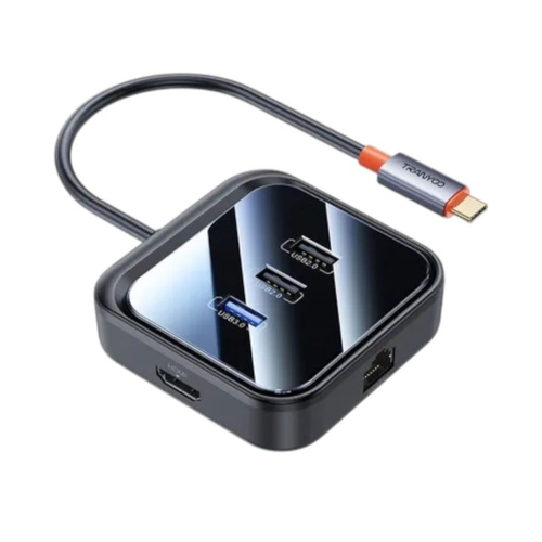 Tranyoo HB6-C 6-In-1 Type-C Extender Hub