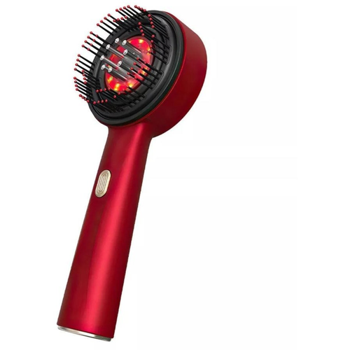 Rechargeable Electric Scalp Massager Brush - Red