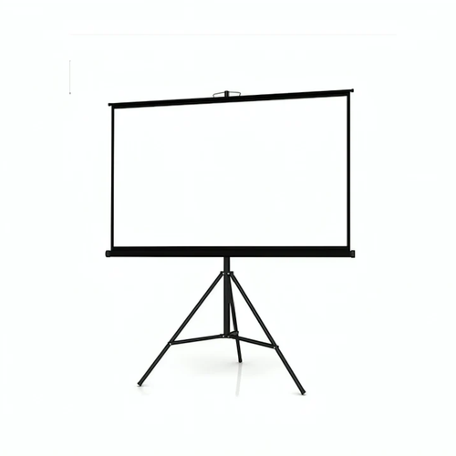 100-Inch Portable Cinematic Projection Screen with Tripod Stand