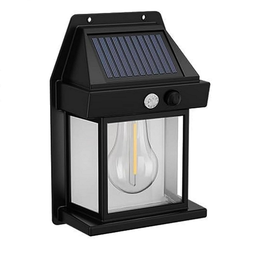 Solar Wall Bulb Lamp – Outdoor Solar-Powered Lighting