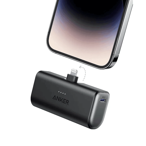 Anker Nano power Bank 5000mAh 12W Built-In Lightning Foldable Connector
