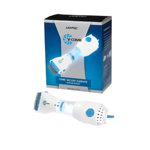 Electric Vacuum Lice Comb - Professional Head Lice & Egg Remover