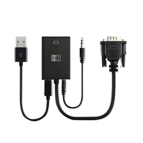 Heatz ZT21 VGA To HDTV Adapter Converter