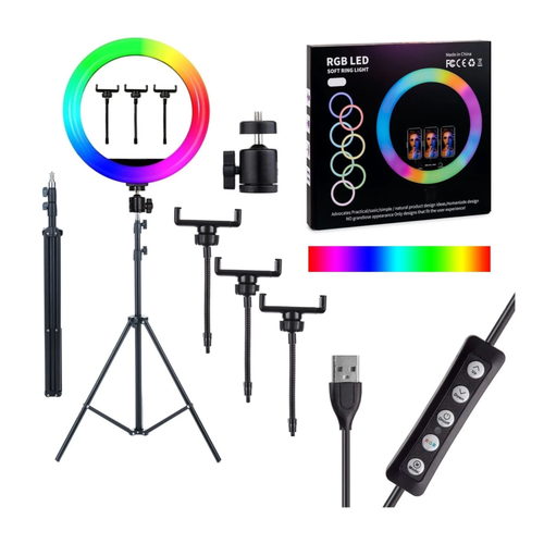RGB LED Soft Ring Light MJ36
