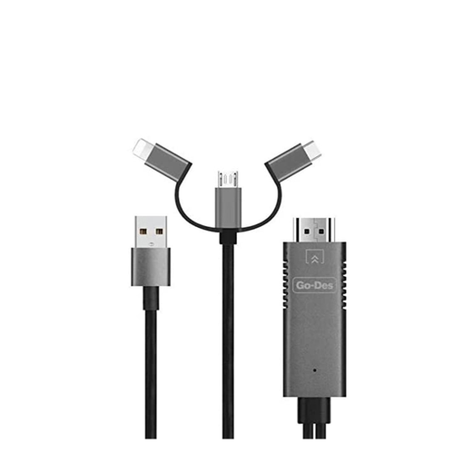 GO-DES 3 in 1 HDTV Cable GD-8272