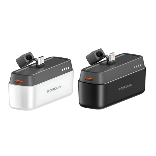 Porodo 5000mAh Power Bank with Lightning Connector