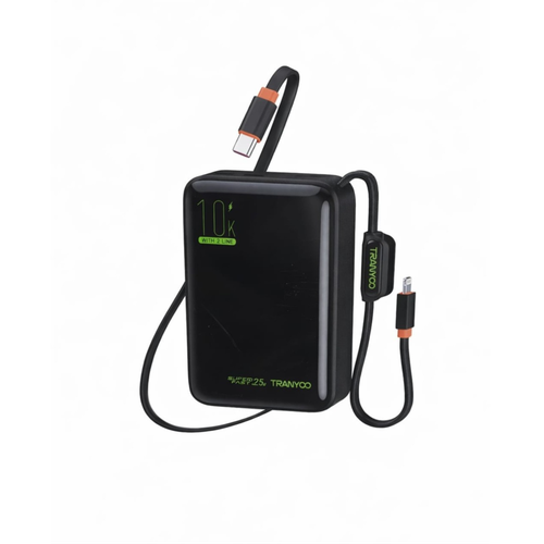 Tranyoo 10000mAh Super fast Power Bank 22.5W T-L1