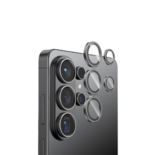 KUZOOM HD Invisible Camera Lens Protector Black For Samsung S26 Ultra