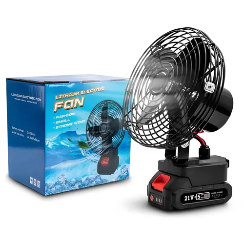 High-Power Portable Cordless Fan