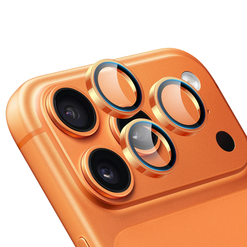 iPhone 17 Pro / Pro Max Camera Lens Protector Green Lion Orange