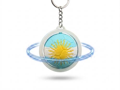 Spinning Keychain - Argentina 