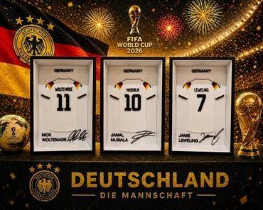 World Cup Jersey Frame - Germany