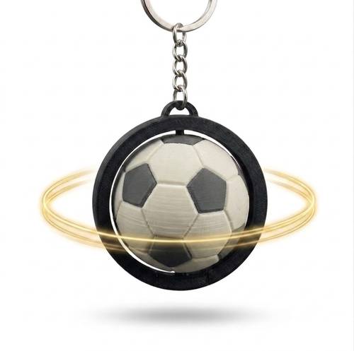 Spinning Keychain - Football  