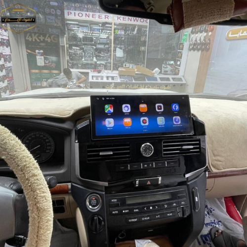 شاشة لاندكروزر ( اندرويد - كاربلاي ) CAR PLAY LAND CRUISER 2008 - 2015