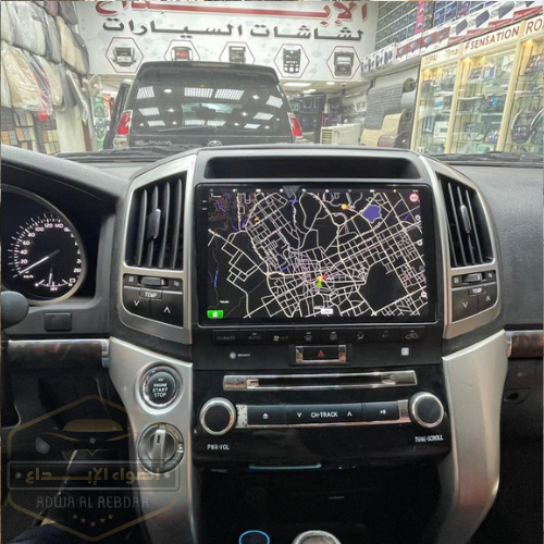 شاشة لاندكروزر ( اندرويد - كاربلاي ) 2008-2015 CAR PLAY LAND CRUISER VXR