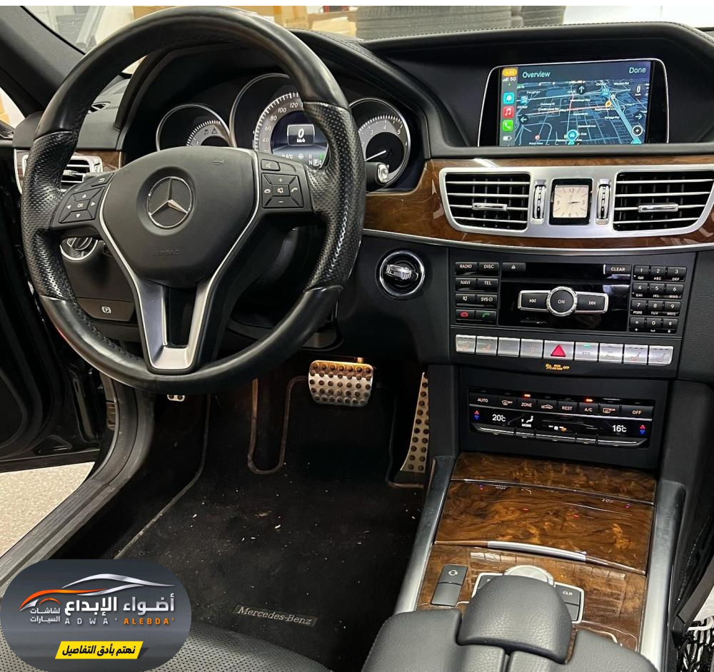 شاشة مرسيدس E class ( اندرويد - كاربلاي )  2010 - 2016  CAR PLAY MERCEDES