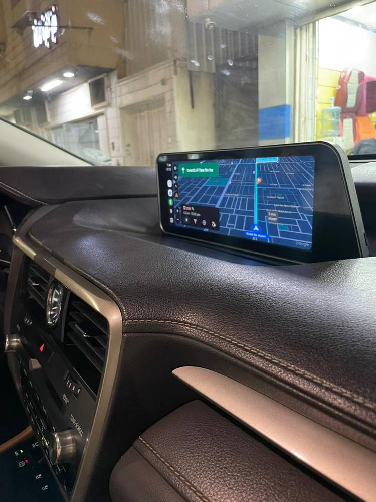 شاشة لكزس RX-350 ( اندرويد - كاربلاي ) 2019 - 2017 ترقيه الى 2021 CAR PLAY LESXUS 
