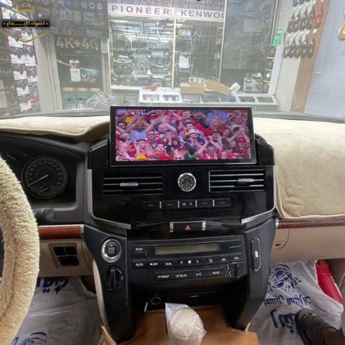 شاشة لاندكروزر ( اندرويد - كاربلاي ) CAR PLAY LAND CRUISER 2008 - 2015