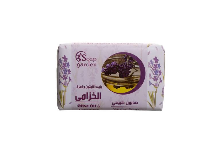 صابون زيت الزيتون بالخزامى 