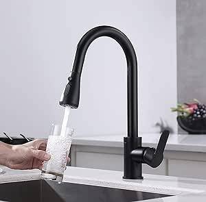  Pro Professional Professional Professional Saving Kitchen Stainless Steel Faucet tap tap ، حوض المطبخ ، صنبور الماء الساخن والبارد ، بخاخ ثنائي الاتجاه ، صنبور مقبض واحد ، 360 درجة الدوران (الطراز 9)