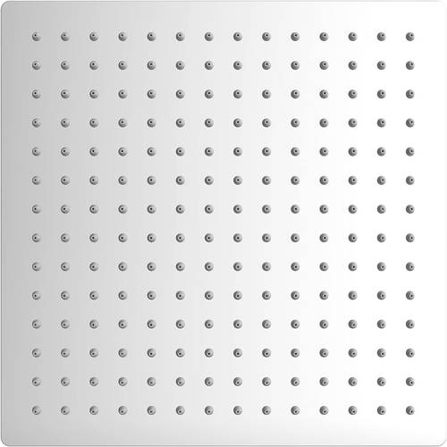  رأس دش استحمام مربع فضي 25*25 (10