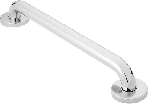 Moen Bathroom Safety 36 بوصة بار مع مسامير مخفية ، مقبض دش للمسنين