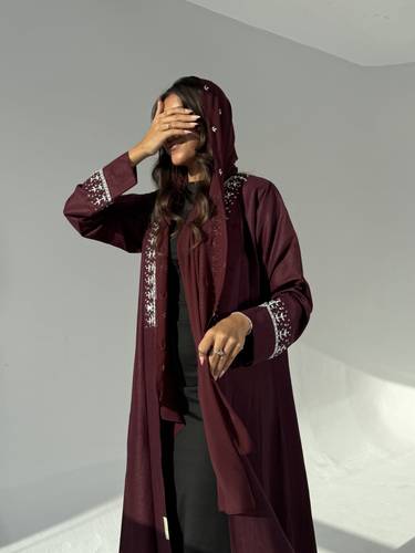 عباية لنن موديل #112