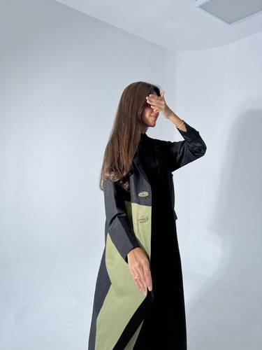 عباية لنن موديل #106
