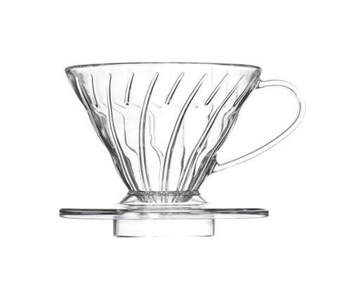 قمع V60 مقاس #02 اكريلك شفاف