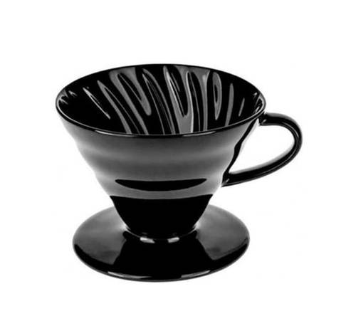 قمع V60 ميبرو سيراميك مقاس #02 اسود 