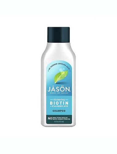 جيسون شامبو شعر بالبيوتين وحمض الهيلورونيك 473ml