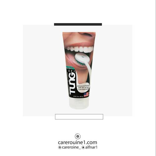 تنج جل لتنظيف اللسان والتخلص من رائحة الفم 85g
