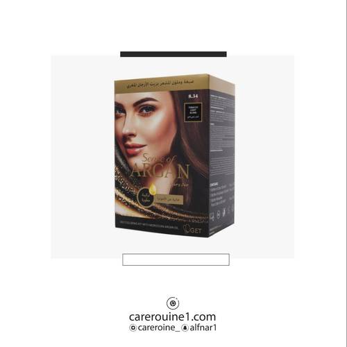 سينس اوف ارجان صبغة شعر بزيت الارجان 75ml-أشقر تبغي فاتح 