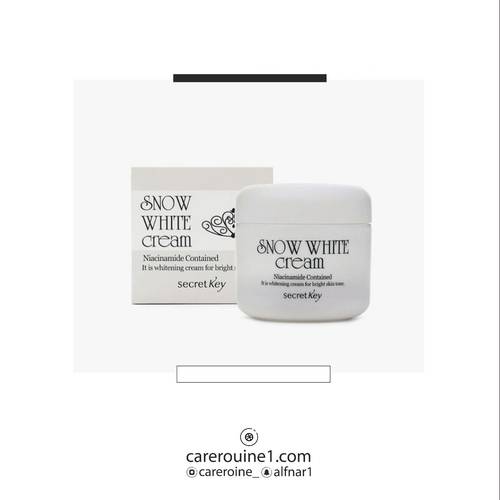 سيكرت كي كريم تفتيح البشره سنو وايت 50ml