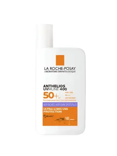 واقي شمس سائل ضد التصيغات و البقع الداكنة انثيليوس SPF 50 + من لاروش بوزاي - 50مل