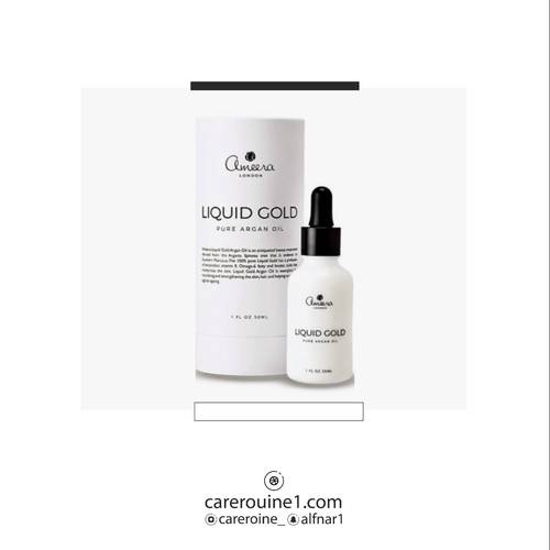 اميرة لندن زيت الأرغان النقي ليكويد جولد  - 30ml