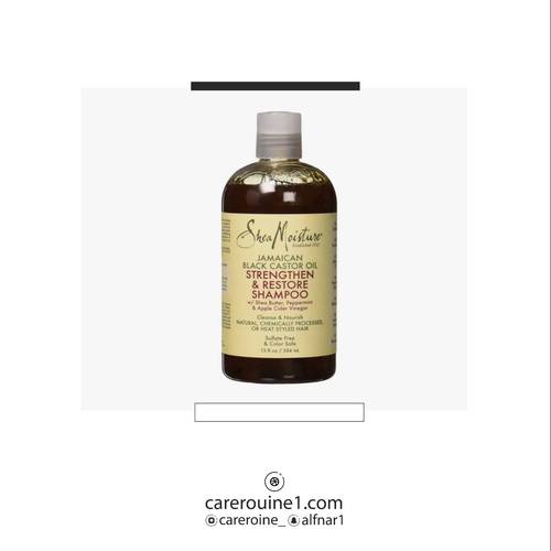 شيامويستر شامبو زيت الخروع الجامايكي لتقوية وتجديد الشعر 384ml