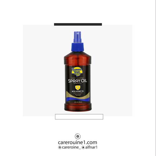 بنانا بوت بخاخ زيت التسمير -داكن -مع حماية من الشمس 236ml