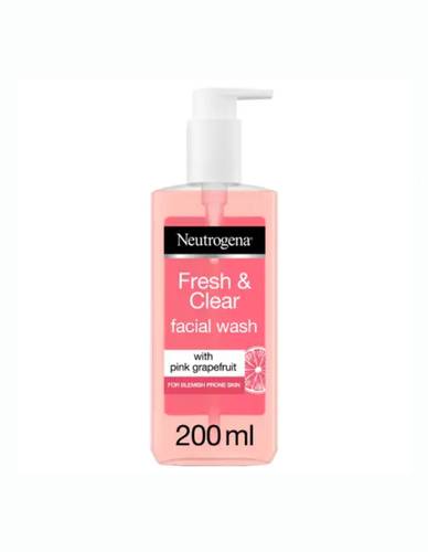 نيتروجينا غسول الوجة فريش اند كلير 200ml