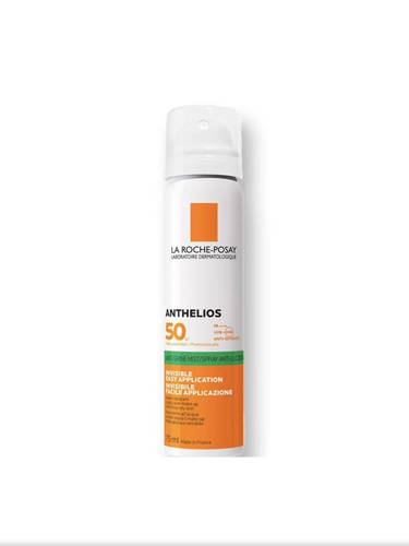 لاروش بوزاي أنثيليوس بخاخ واقي شمس شفاف عامل حماية 50+، لجميع أنواع البشرة - 75ml