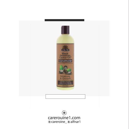 اوكاي بيور ناتشرال بلسم زيت الخروع الجامايكي الأسود 355ml