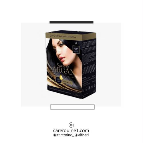 سينس اوف ارجان صبغة شعر بزيت الارجان 75ml-اسود طبيعي